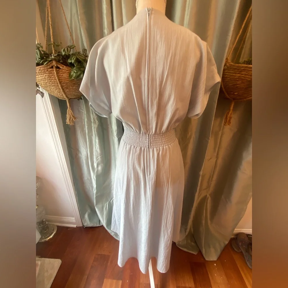 ❌SOLD❌ 💒 VTG SUNSHINE STARSHINE 90’S BLUE GINGHAM DRESS SIZE 12 - Picture 3 of 7